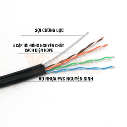 CÁP TÍN HIỆU LS-DVH CAT5E UTP – 25AWG – CHỐNG LỰC - VIETHAN