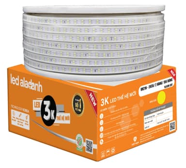LED DÂY 3K VH21N (1M/5CUT) - 2835/ 2 HÀNG/ 180 BÓNG - VIETHAN