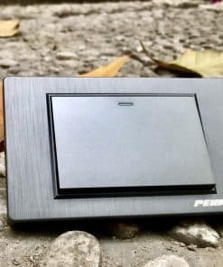 C5 SERIES PEHA LUXURY - BỘ CÔNG TẮC & Ổ CẮM GOLD+GRAY