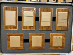 NOVA WOOD SERIES PEHA LUXURY - BỘ CÔNG TẮC & Ổ CẮM